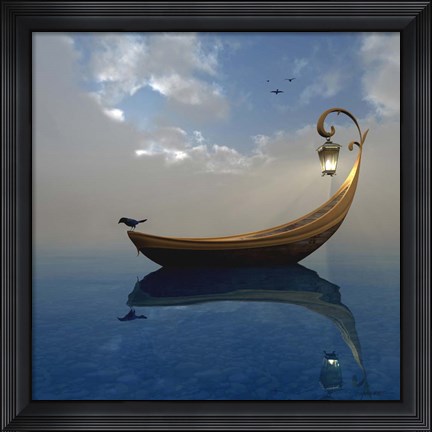 Framed Narcissism Print