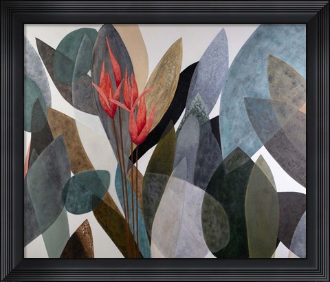 Framed Jardin Eterno 1 Print