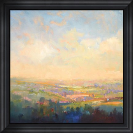 Framed Spring Colors Print