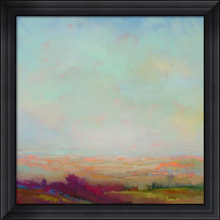 Framed Turns Red Print