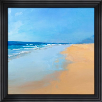 Framed Fuerteventura Beach Print