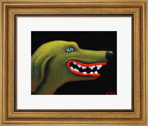 Framed Good Dog Print