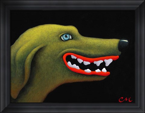 Framed Good Dog Print