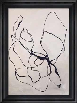 Framed Fine Line 4 Print