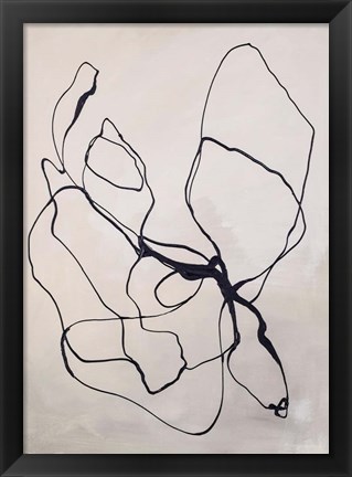 Framed Fine Line 4 Print