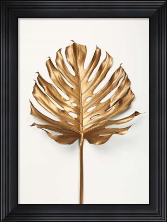 Framed Monstrea Gold Leaf Print