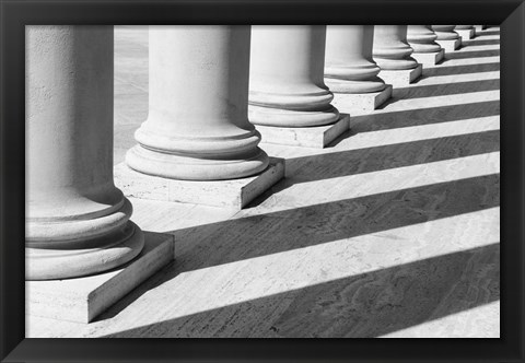 Framed Pillars 1 Print