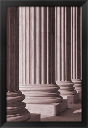 Framed Pillars 2 Print