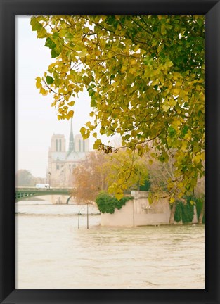 Framed Notre Dame 2 Print