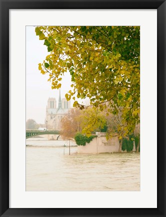 Framed Notre Dame 2 Print