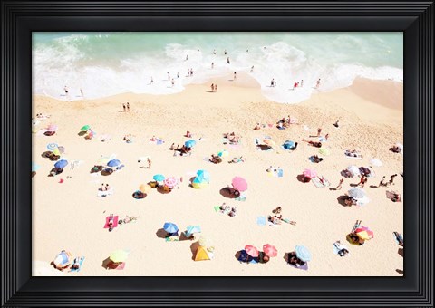 Framed Seaside 1 Print