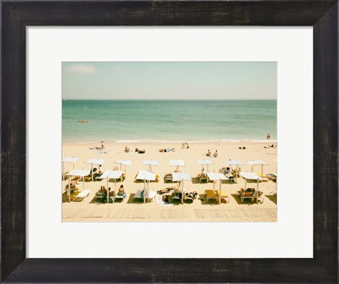 Framed Seaside 3 Print