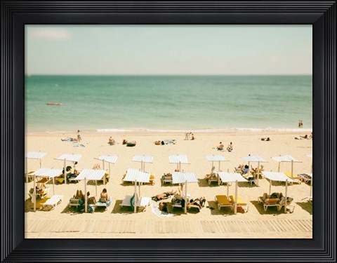 Framed Seaside 3 Print