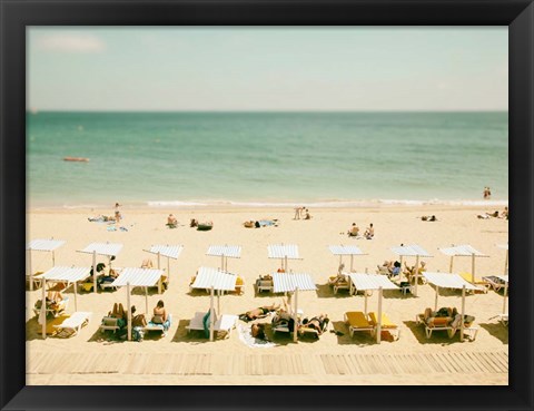 Framed Seaside 3 Print