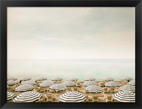 Framed Seaside 4 Print