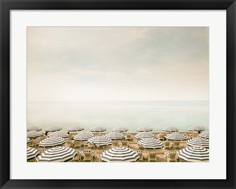 Framed Seaside 4 Print