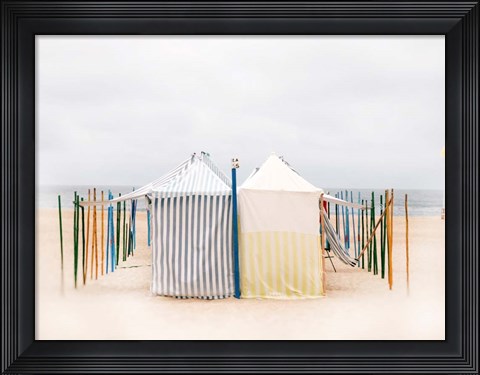 Framed Seaside 5 Print