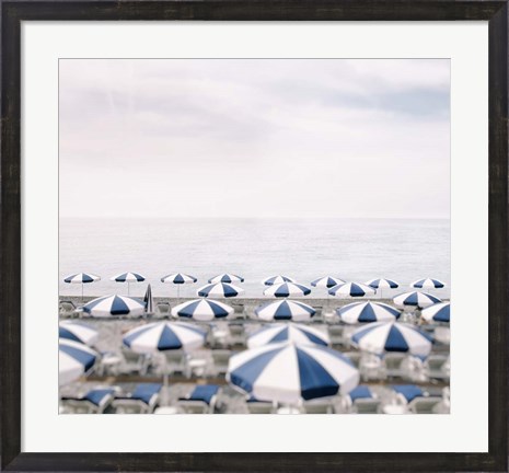 Framed Seaside 7 Print
