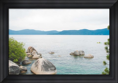 Framed Sand Harbor Afternoon No. 1 Print