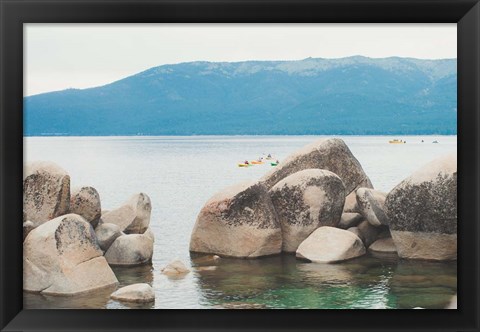 Framed Sand Harbor Afternoon No. 2 Print