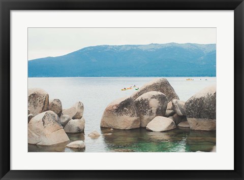 Framed Sand Harbor Afternoon No. 2 Print