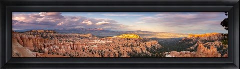 Framed Sunset Storm Clouds Print