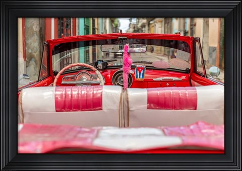 Framed 50&#39;s Car, Havana Print
