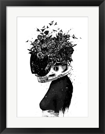 Framed Hybrid Girl Print