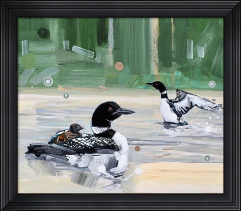 Framed Acting Looney Print