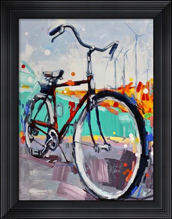 Framed Animal Picnic Print