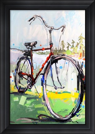 Framed Get My Feet Up Print
