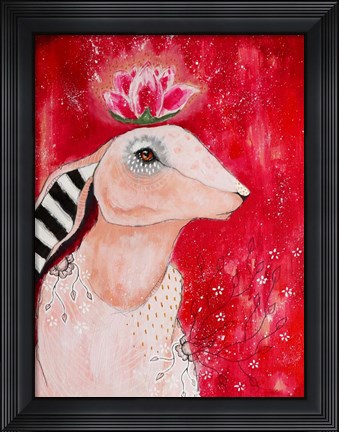 Framed Deep Inside Print