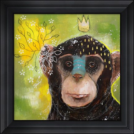 Framed Let the Confusion Go Print