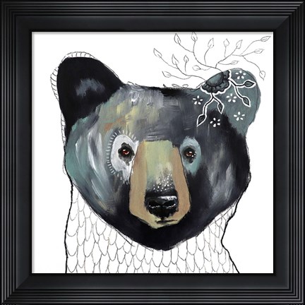 Framed Peaceful Days Print
