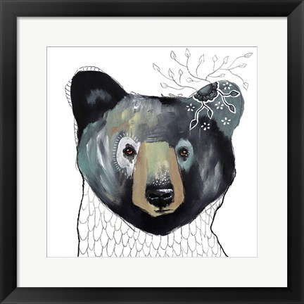 Framed Peaceful Days Print