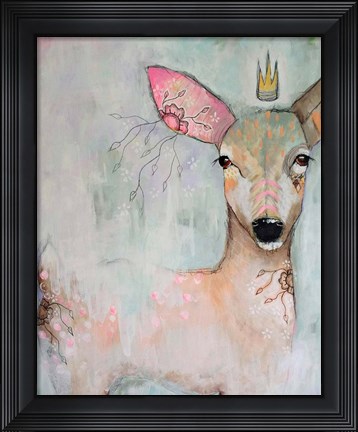 Framed Woodland Wanderer Print