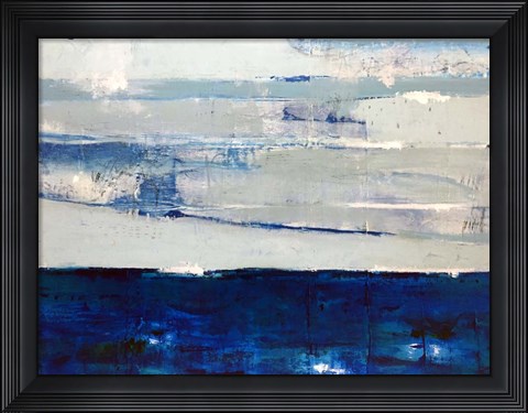 Framed I Always Return to the Sea Print