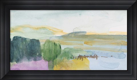 Framed Be Still Print