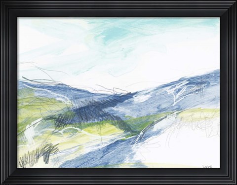 Framed Blue Hills Print