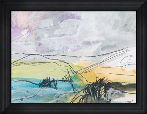 Framed Trail to the Sea Print