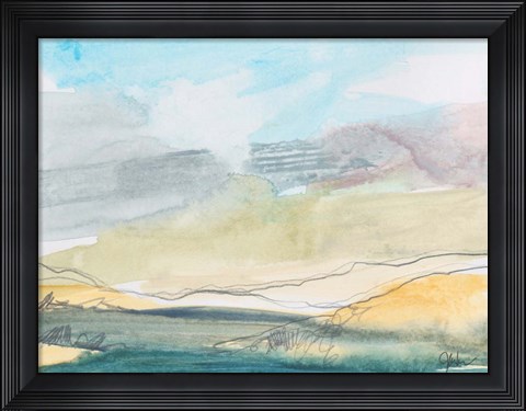 Framed Upon My Spirit Flings Print