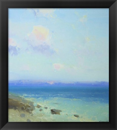 Framed Ocean Side 2 Print