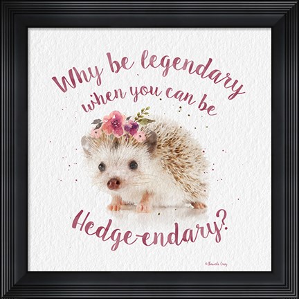 Framed Legendary Print