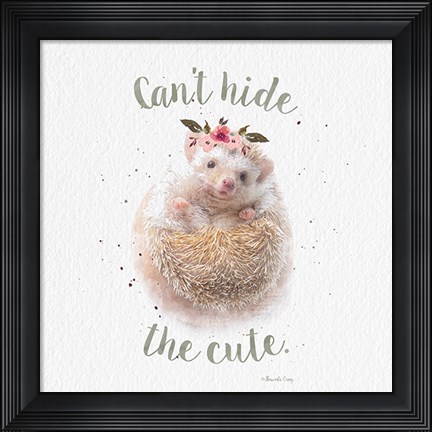 Framed Can&#39;t Hide Print