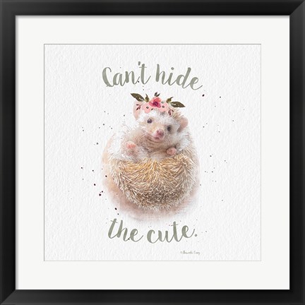 Framed Can&#39;t Hide Print