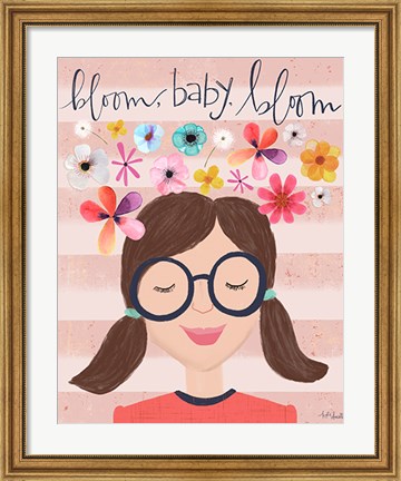 Framed Bloom Baby Bloom Print