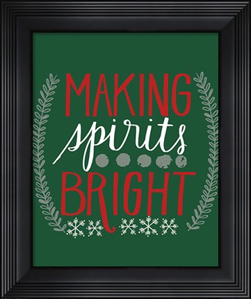 Framed Bright Spirits Print