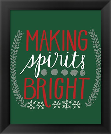 Framed Bright Spirits Print