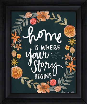 Framed Home is? Print