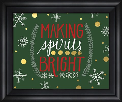 Framed Bright Spirits Print